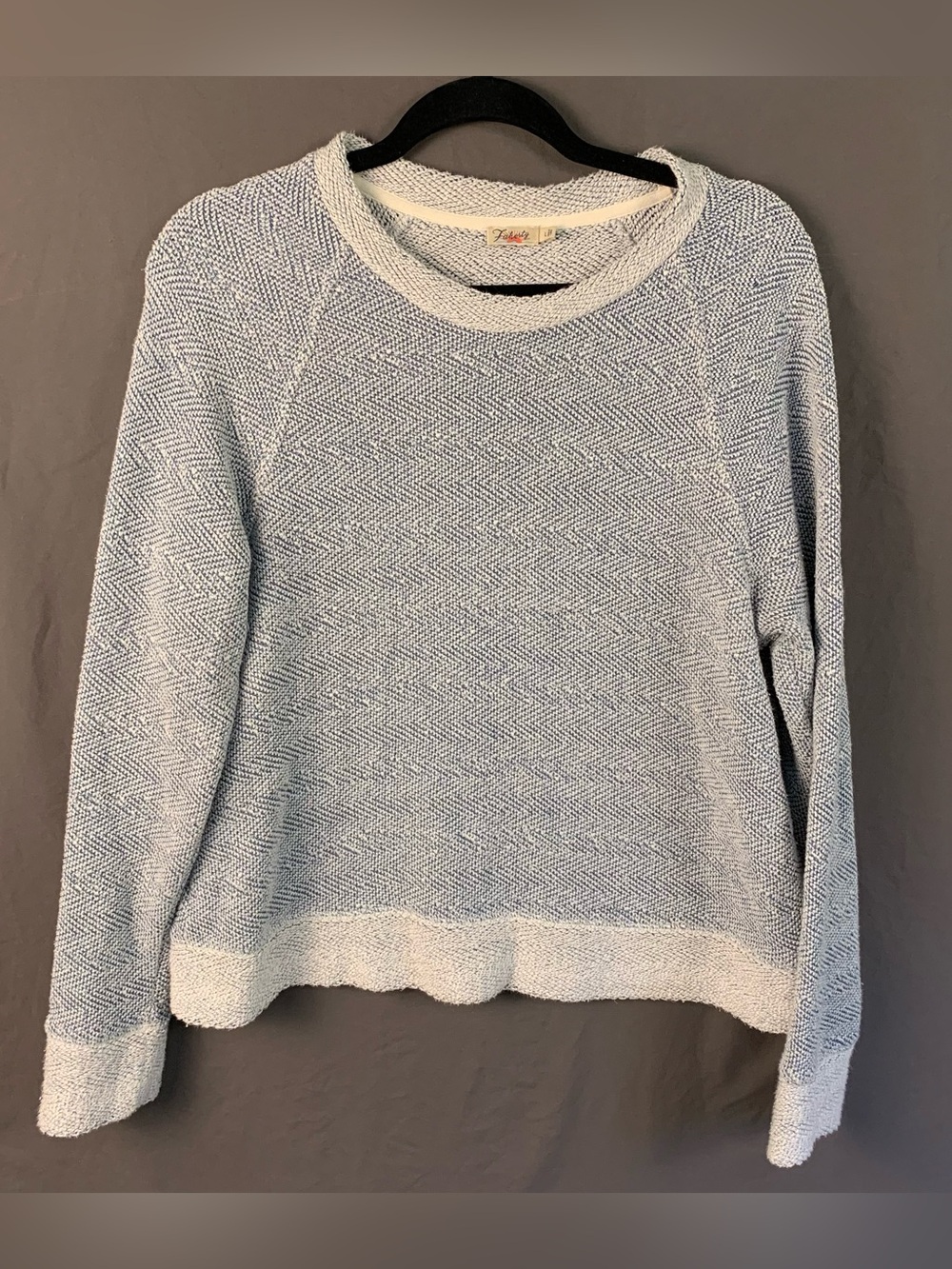 Faherty Whitewater Bells Crewneck Sweater size Large